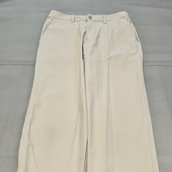 Lululemon ABC Men 31X32 Slim Warpstreme Golf Casual Stretch Pant Khaki LM5ADAS - Picture 3 of 11